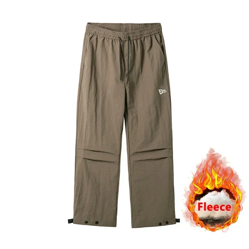 TFETTERS Brand Padded Pants for Mans 2026 New Cargo Baggy Warm Thickened Winter Pants Men Korean Fashion Big Size Clothing