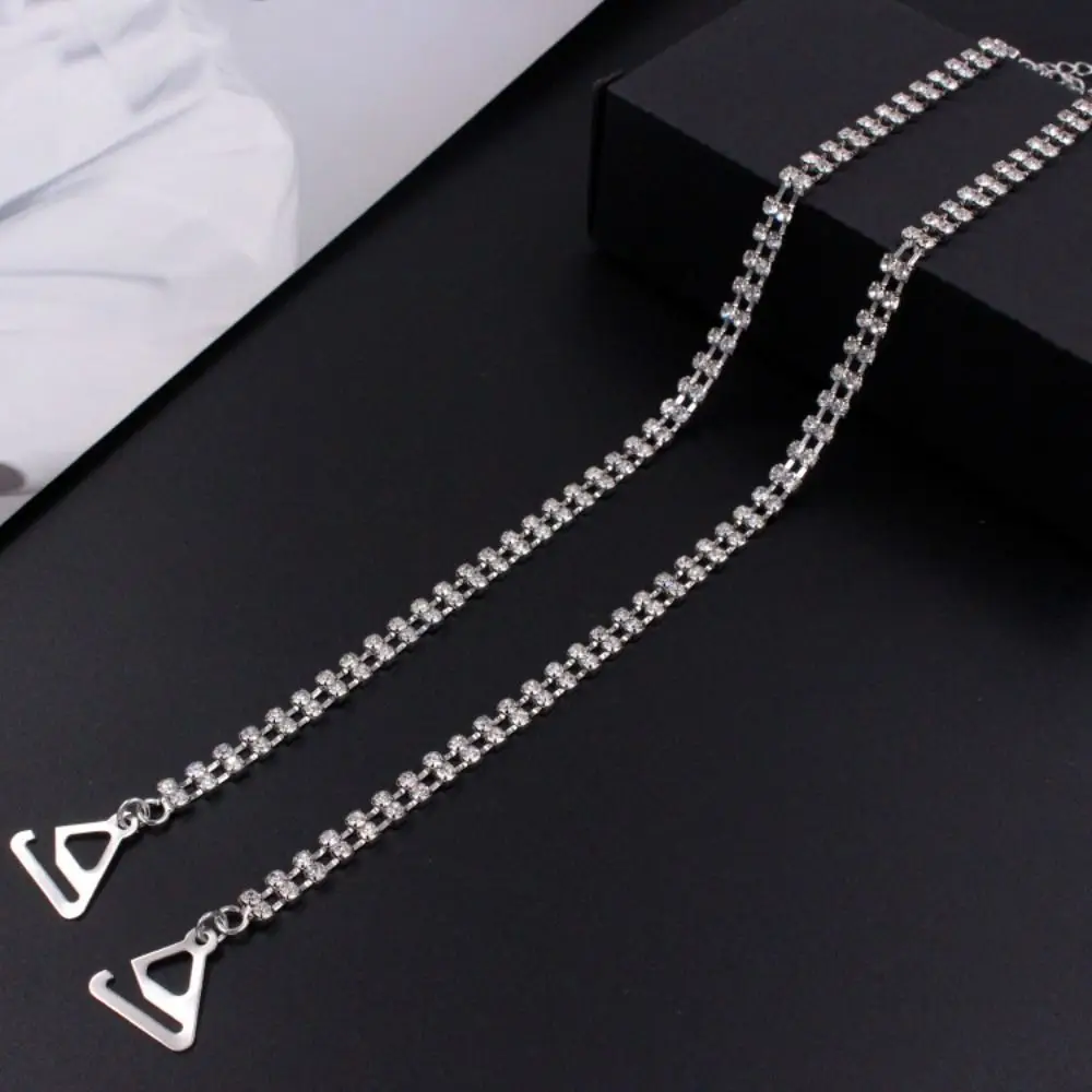 

Metal Rhinestone Bras Straps New Shiny Aniti-slip Underwear Strap Women Lingerie Accessories Adjustable Shoulder Straps