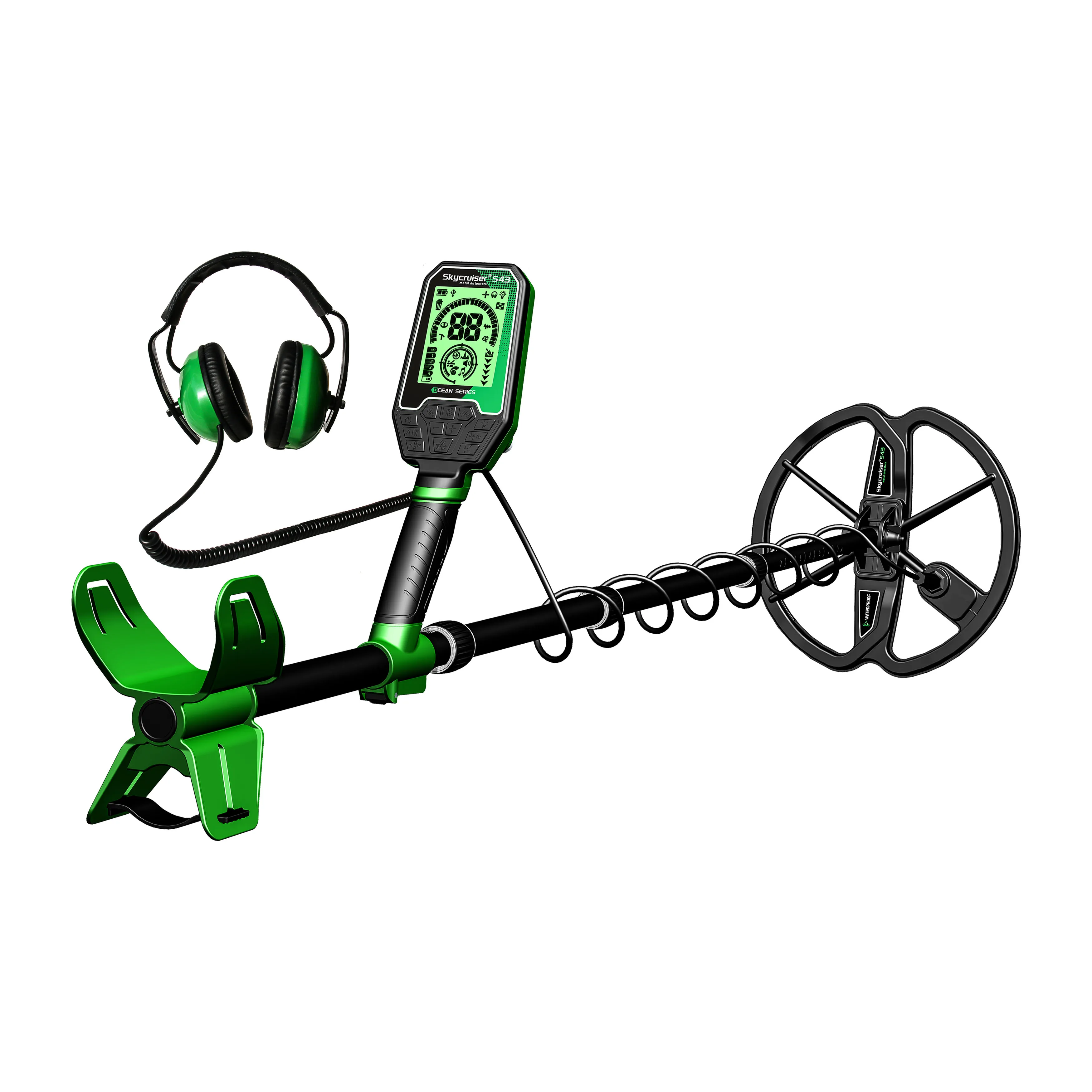 2025 NEW  Professional Underwater Gold Metal Detector Built-in Lithium Battery