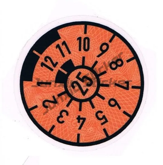 

STICKER BADGE - GERMAN COLLECTIBLE STICKER - 2025