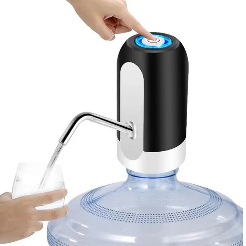 Botella dispensadora automática embotellada de agua de bombeo inalámbrico eléctrico recargable por USB
