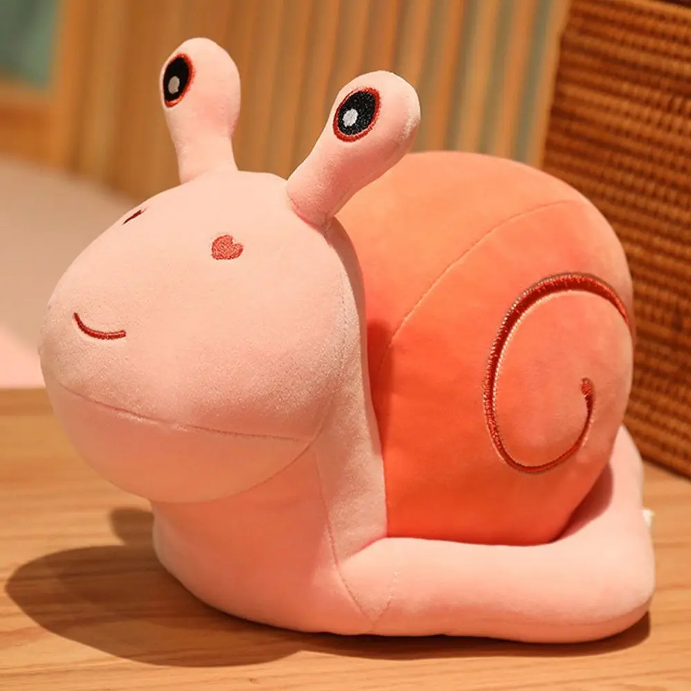 

Accompany Animal Soft Pillow Children Gift Soft Stuffed Snail Animal Pillow Snails