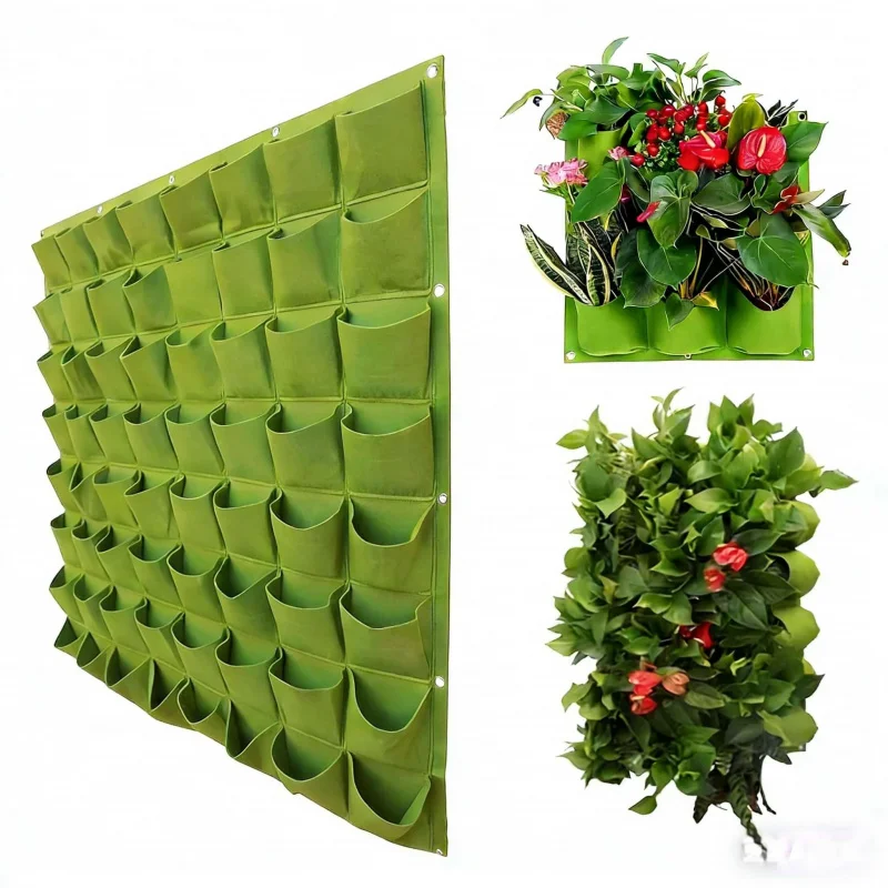 3D Multi-layer Vertical Planting Bag9Piece18Sheet Pack Family Balcony Wall Planting Artifact Vegetable Potted Plant Essential