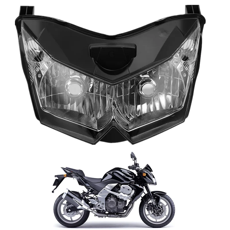 Motorcycle Parts Clear Headlight Assembly For Kawasaki Z750 ZR750L 2007-2010