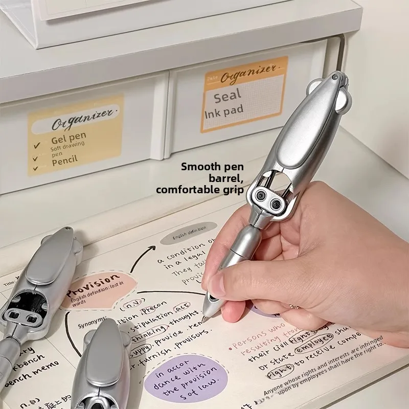 Deformation Pen Decompression Automatic Fun Stationery Squid Exotic Pressing Ballpoint Pen Gel Pen