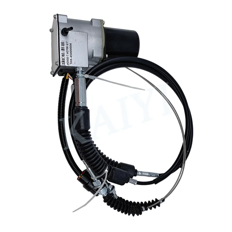 ชิ้นส่วนรถขุดคันเร่งมอเตอร์ 709-45000006 สำหรับ KATO HD450 HD700 HD512 HD820-1 HD820-2