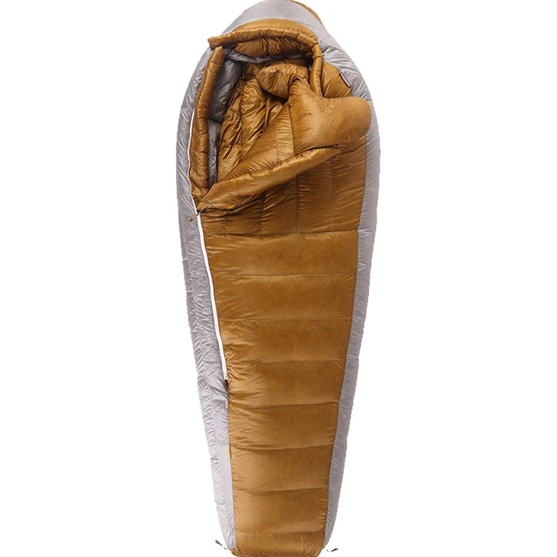 

Down Sleeping Bag Z400, Z700, Z1000, Outdoor Lightweight Warm Keeping Mummy Goose Down Sleeping Bag