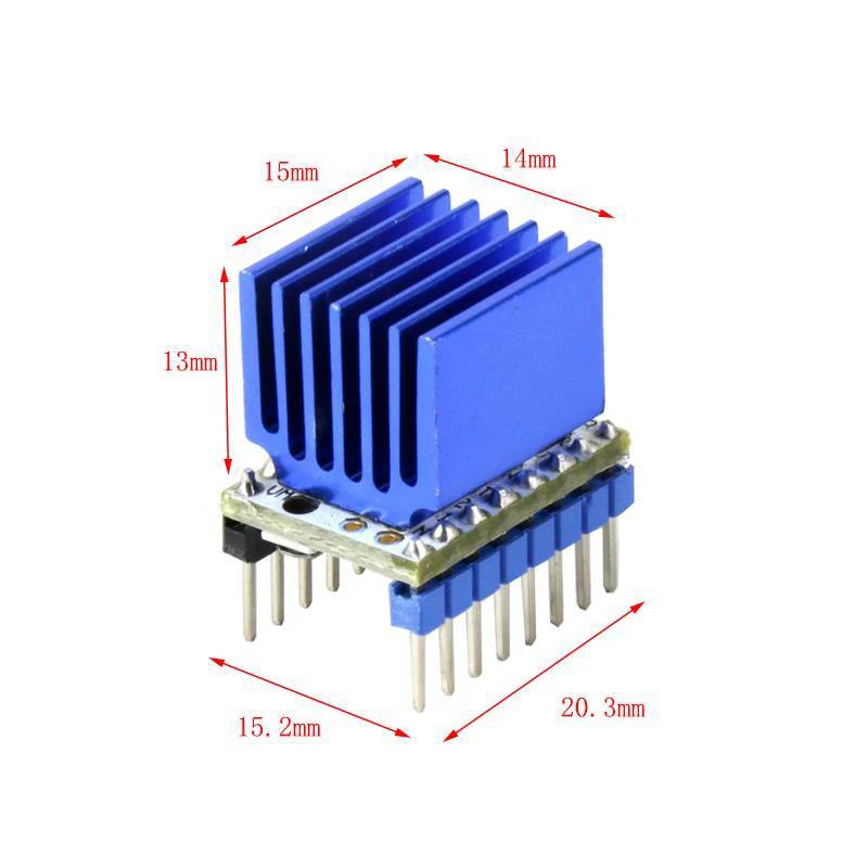 TMC2208 Stepper Motor StepStick Mute Driver Silent Excellent Protection For 3d Printer Sky V1.2 Compatible with A4988 DRV8825