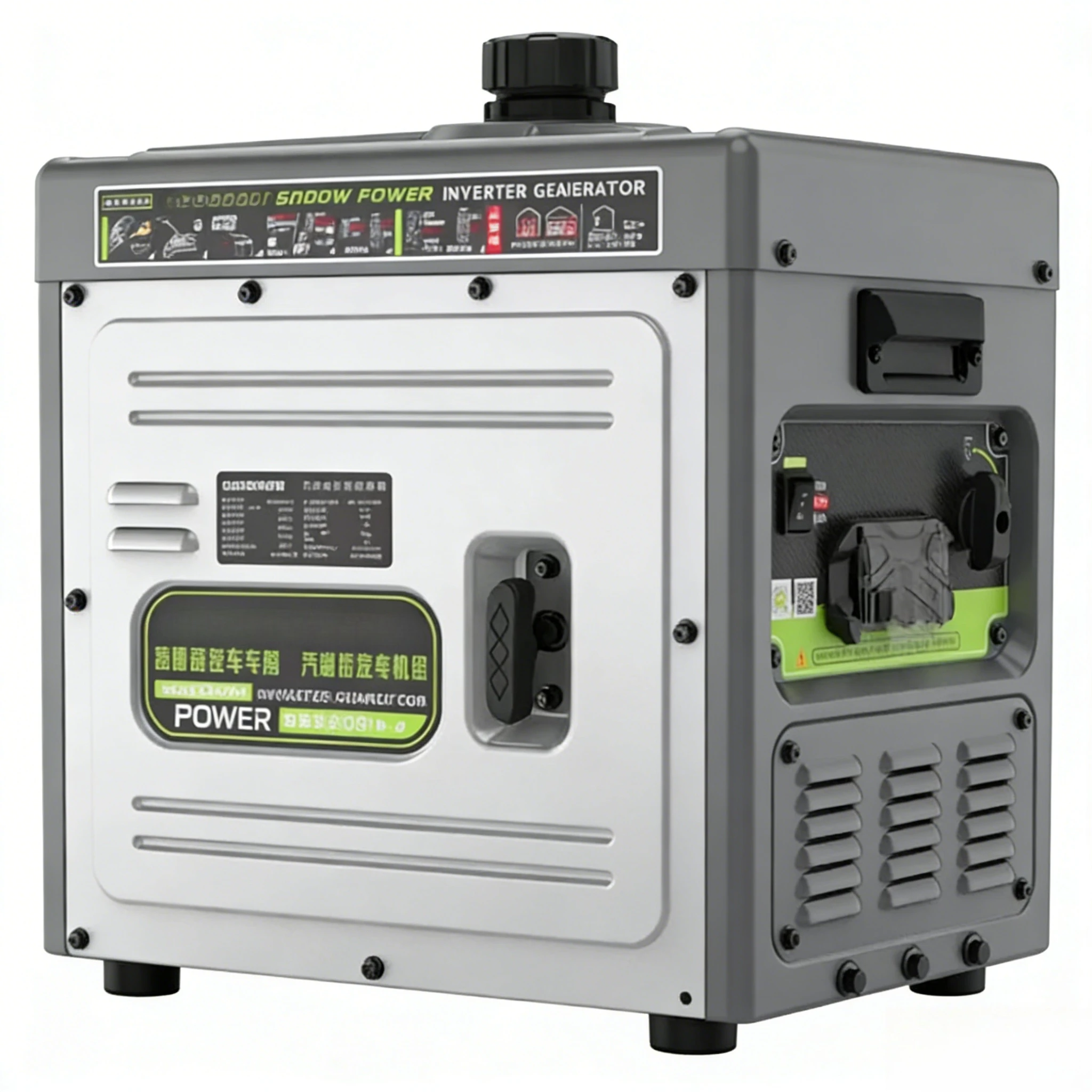 

Решение питания для парковки грузовиков — бесшумный газовый генератор постоянного тока с автоматической зарядкой аккумулятора для кондиционера в кабине