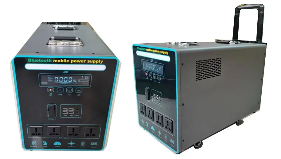 Portable Solar Energy Station All-in-One Solar MPPT Outdoor Power Supply
