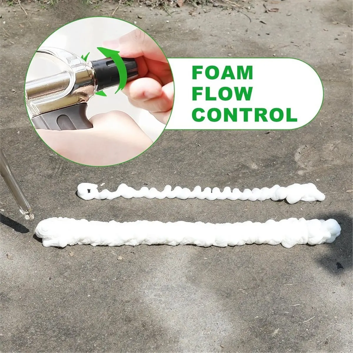 Professional Grade 7.5 Inch Foam Dispensing with Non-Stick Teflonized Basket and Needle Valve 2PACK