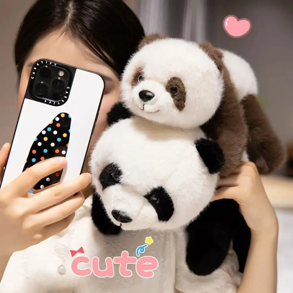Kinderspeelgoed Panda Knuffels Simulatie Dier Hugmotion Technologie Panda Knuffel Kinderen Gits Zacht Materiaal Panda Pop