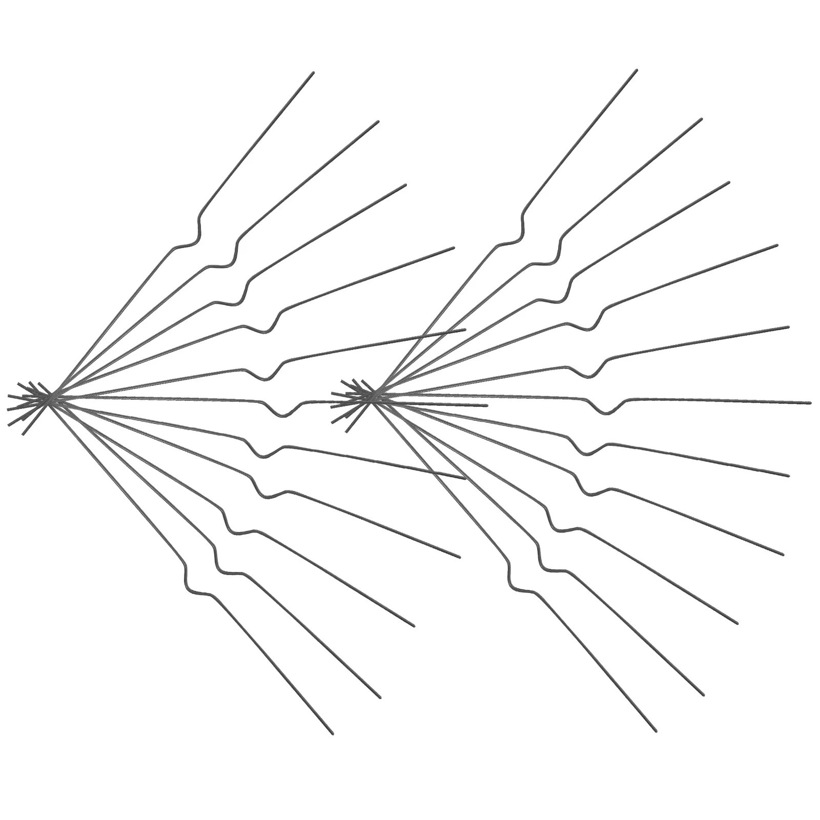 

100pcs Calendar Hook Wall Hanging Iron Mount For Chinese Lunar Year Display Frame Poster Album Hanger Double Coil Binding Sturdy