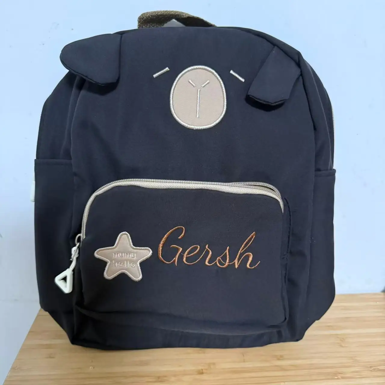 

Custom Cute Cartoon Kindergarten Children's Backpack,Outdoor Travel Snack Bag, Personalized Embroidered Christmas Gift，With Nam