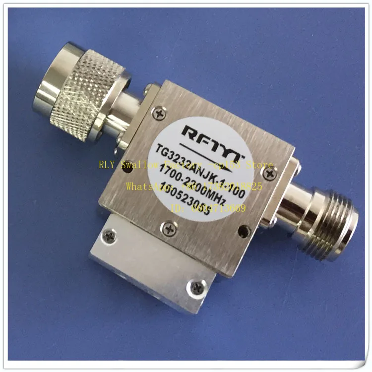 1pcs Protection Instrument RF Coaxial Isolator With Multiple Frequency Bands Available For 300MHz-6GHz