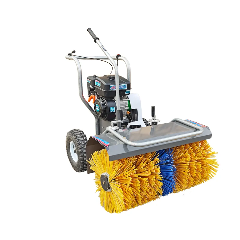 Snow Blower Snowplow Property Hand-Push Snowplow Household Rolling Brush Multi-Function Hand-Held Road