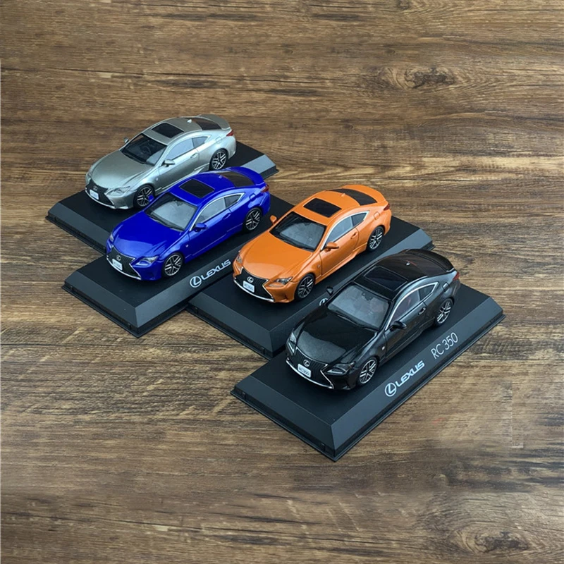 Lexus Rc350 Die Casting 1:43 Scale Simulation Alloy Car Model Metal Ornaments Boys Hobby Collection Holiday Gift Static Display