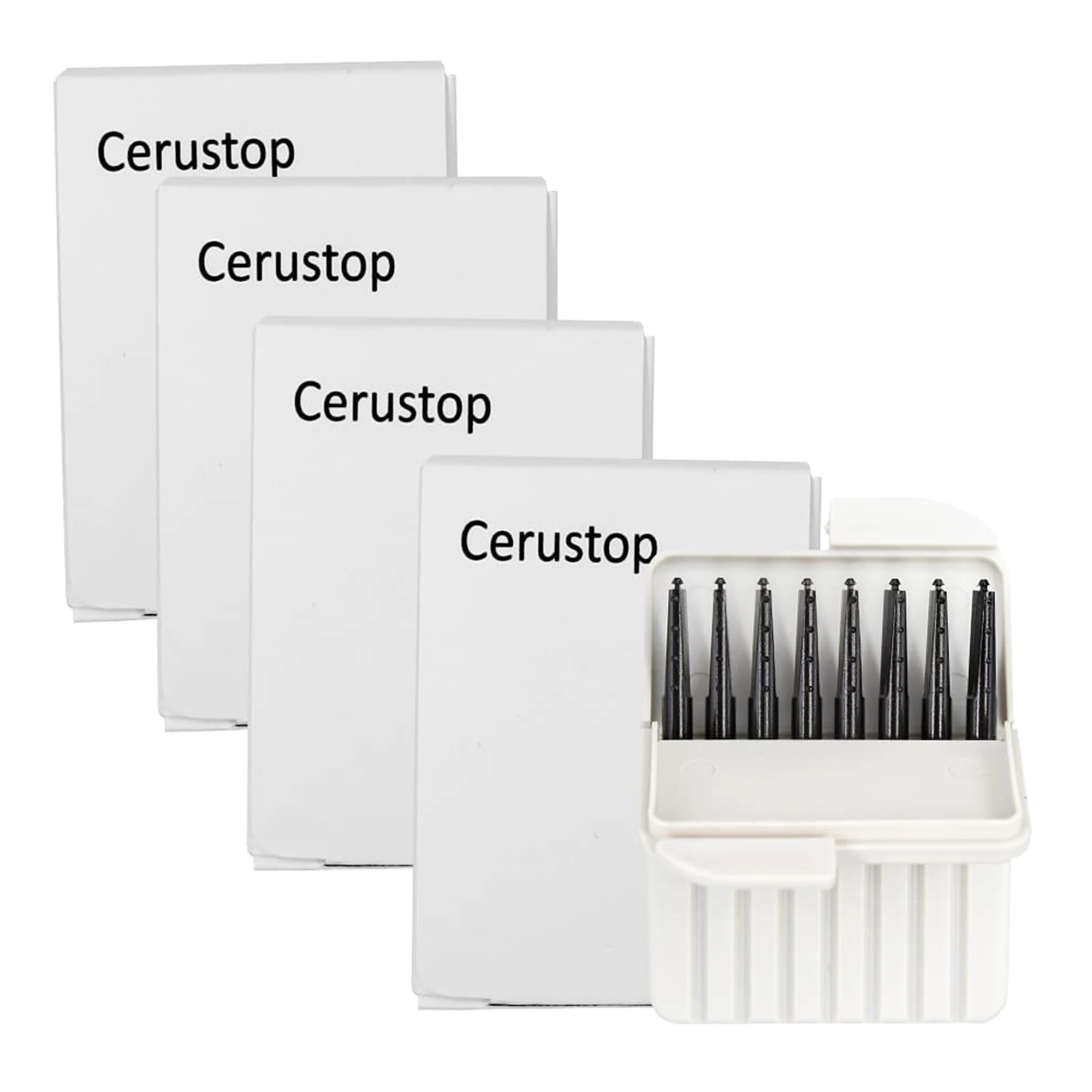 (5 Paquetes/40 Unidades) Protectores de Cera Phonak Cerustop, para Audífonos Unitron, Widex y GN Resound, Filtros de Cera para Audífonos