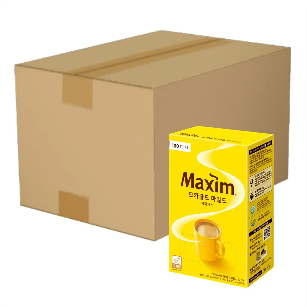 Maxim Mocha Gold Mild Coffee Mix 100t X 8 (1 caja) (envío gratis X larga vida útil)