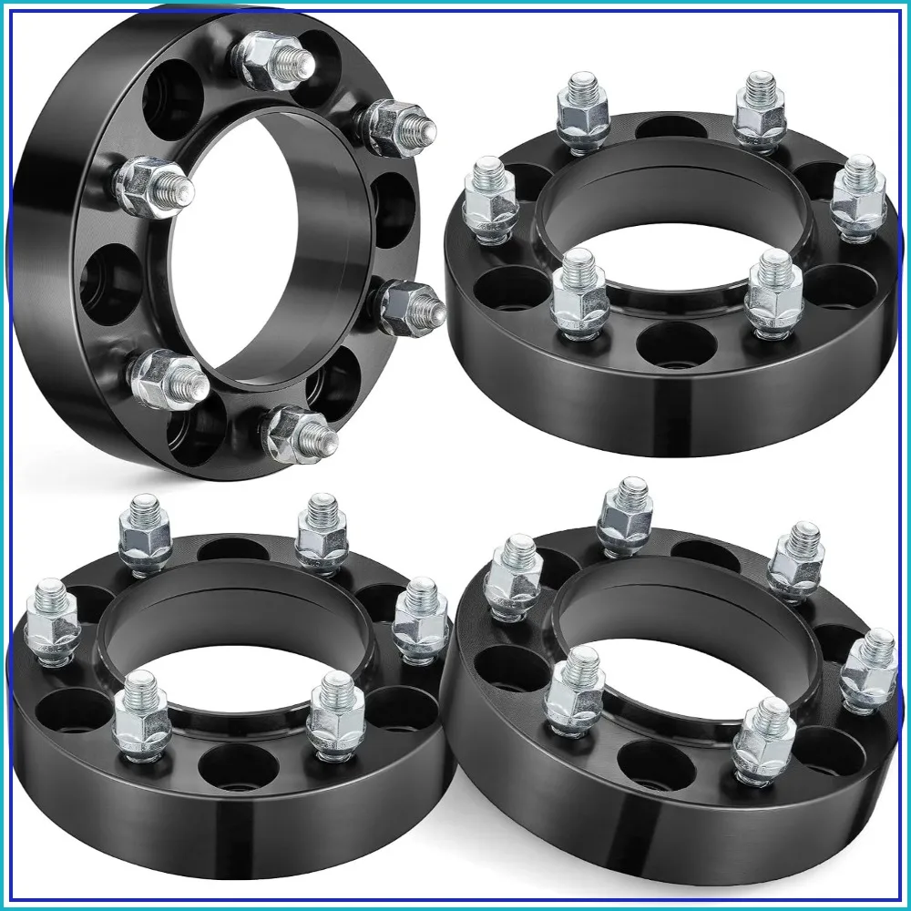 

2 Inch Hubcentric Wheel Spacers 6x5.5 for Tacoma 4Runner Tundra FJ Cruiser Sequoia GX460 GX470, 6x139.7mm with M12x1.5 Studs 106mm Bore