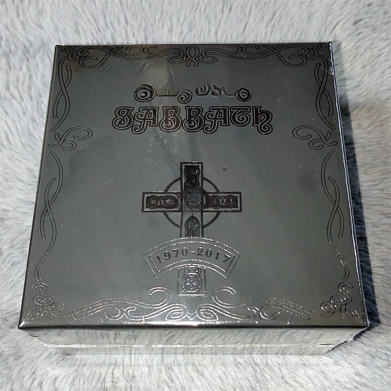 Heavy Metal Rock Ozzy Osbourne Music CD Black Box The Complete Original Album 22pcs Music Record+BD Cosplay Soundtracks Box Gift