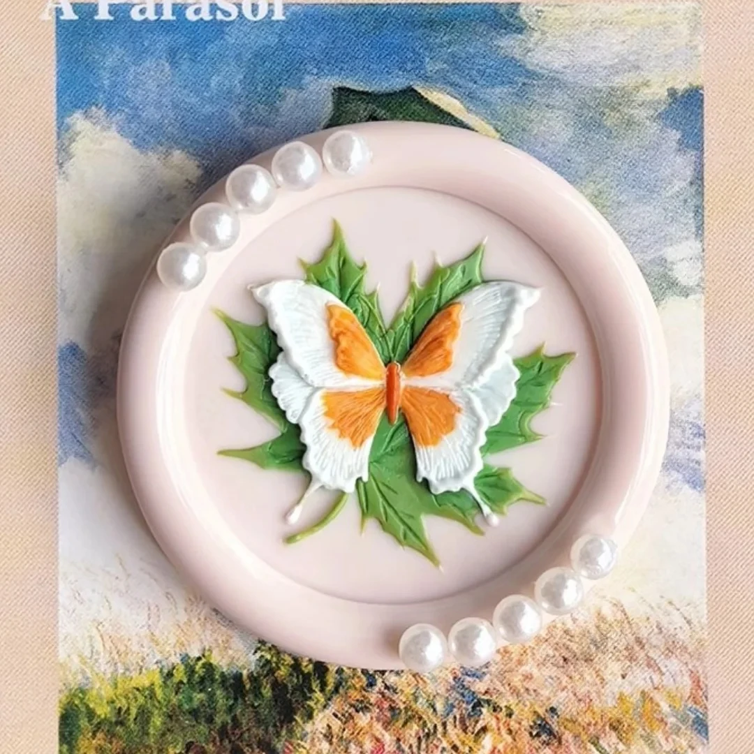 Timbri creativi Lacca Sigillo Lettore musicale Timbro Testa in bronzo Giocattolo con peonia Pesca Design Alieno Rilievo Creativo Fai da te Arti e mestieri