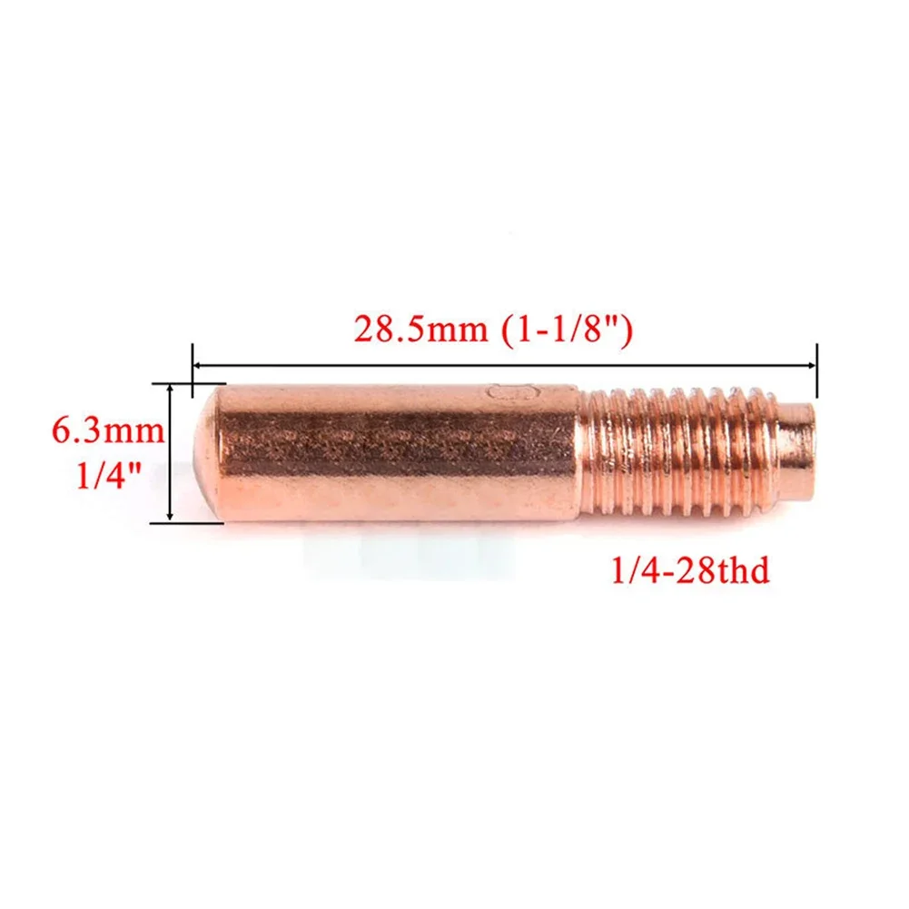 Welding Work Welding Contact Tip Nozzle Kit Easy Install Welding Accessories Welding 28.5*6.3mm Easy Installation