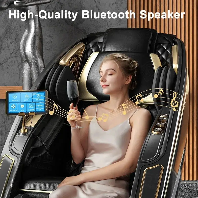 3 Year Warranty 4D SL-Track Zero Gravity full body AirBag Massager Chairs Home 3D Office Chair Luxury Electric Massage Sofa