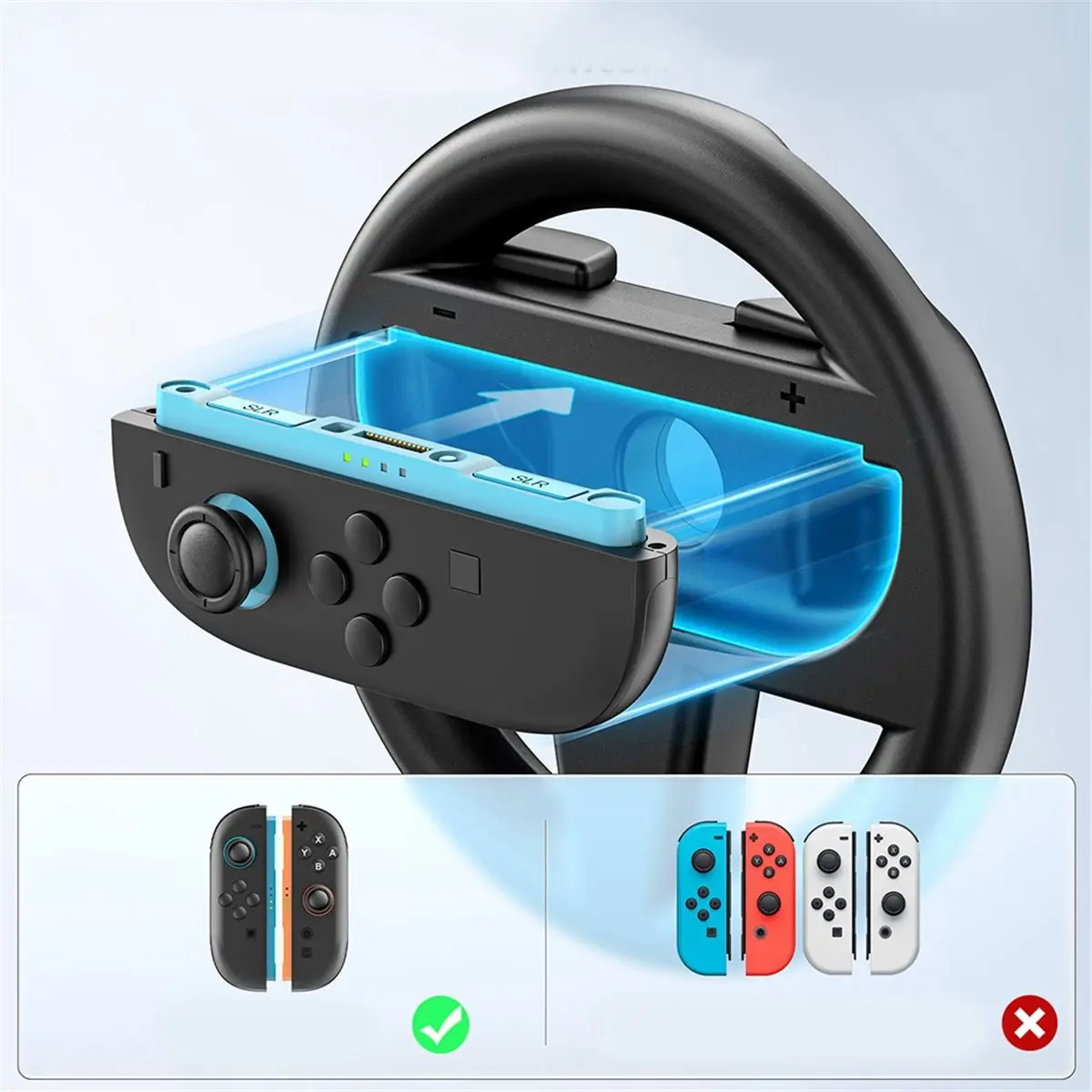 Steering Wheel for N-Switch 2 ,Racing Wheel for Switch 2 & NS2,for Switch 2 Racing Games Accessories