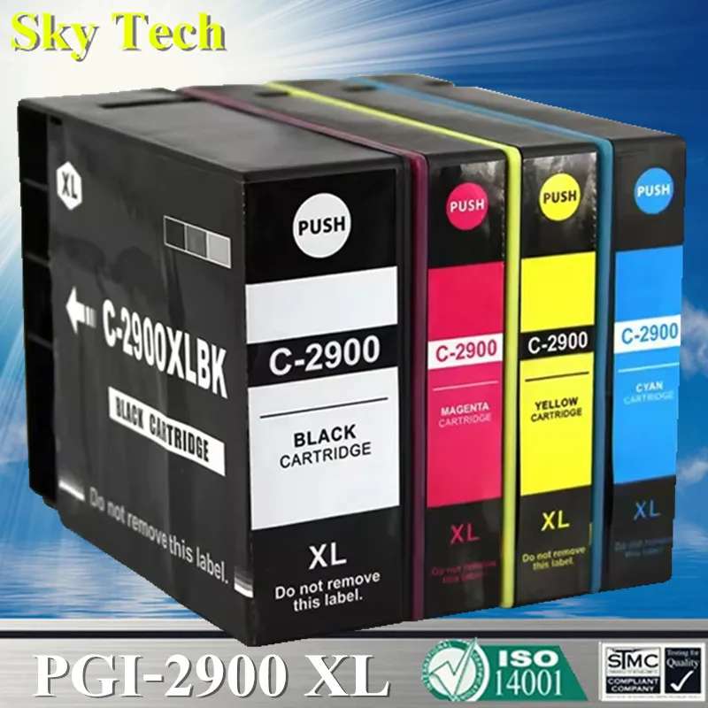 Sky 2900XL PGI2900 PGI-2900XL Compatible Ink Cartridge For Canon MAXIFY IB4090 IB4190 MB5190 MB5090 MB5390 MB5490 etc Printer