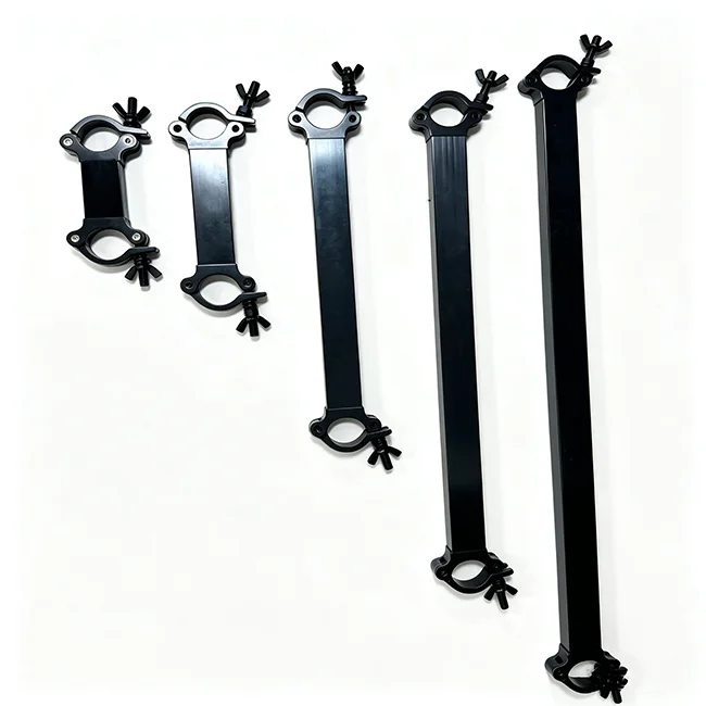 【High Quality】Aluminum Truss Clamp Quick Lock Load Bearing 250kg Clamp Long Lighting Clamp Hook For Stage Truss Pipe Equipment T