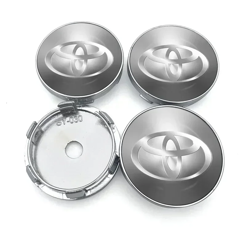 عجلة السيارة غطاء محور مركزي غطاء حافة شعار ملصقات الديكور الخارجي لتويوتا C-hr برادو يارس هايلكس بريوس كامري اكسسوارات