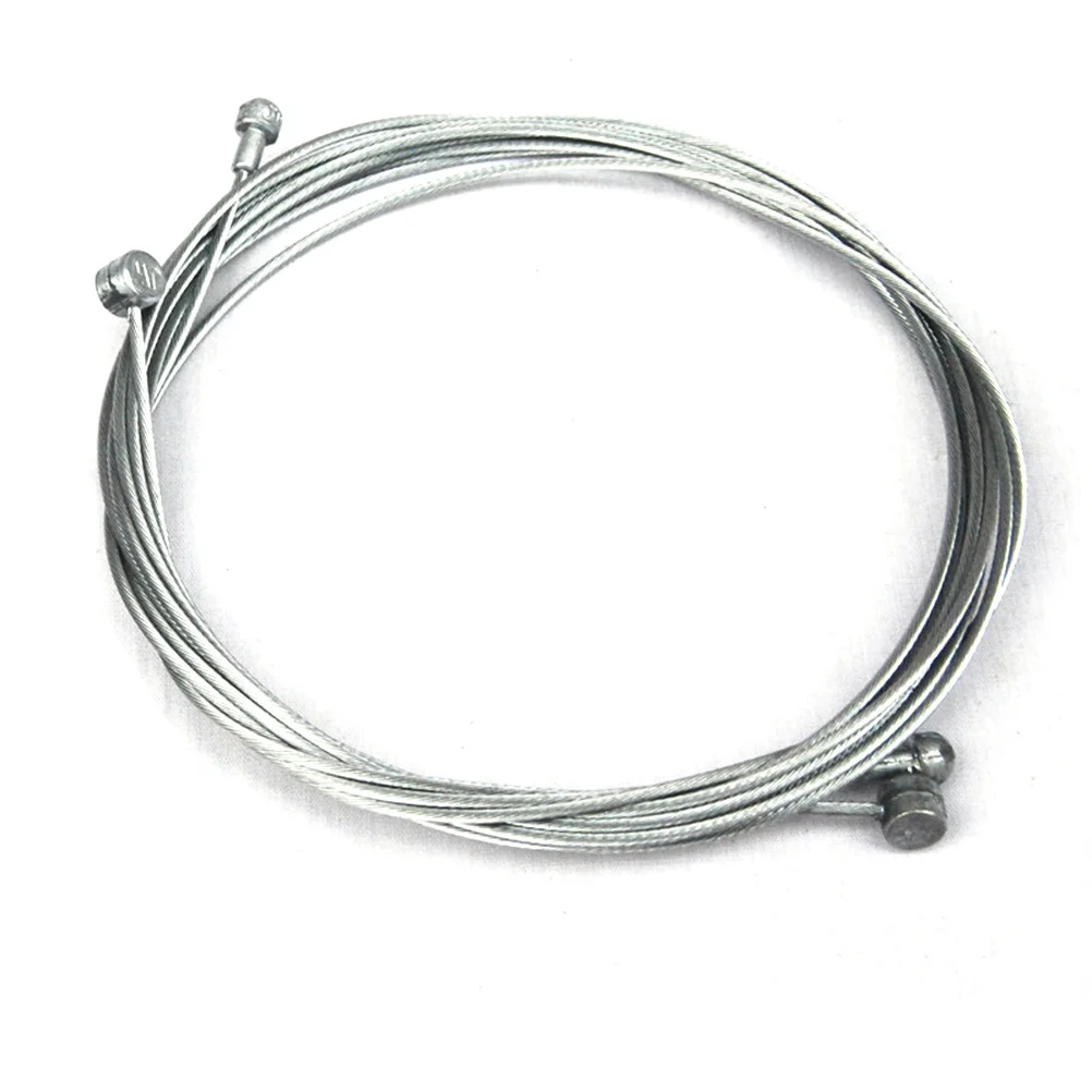 Universal Bike Brake Cable and Housing Set Black Durable Metal Strong Slick Cable for Road and Foldable Bikes Front Rear Brake