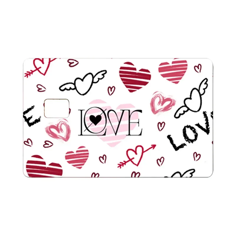 Transportation Card, Key, Credit, Debit Card Skin Sticker Creative Stickers Protecting Personalizing Bank Card Waterproof