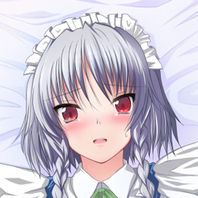

New Pattern Anime Sakuya Izayoi Dakimakura Hugging Body Pillow Cover Case double-sided printing‌
