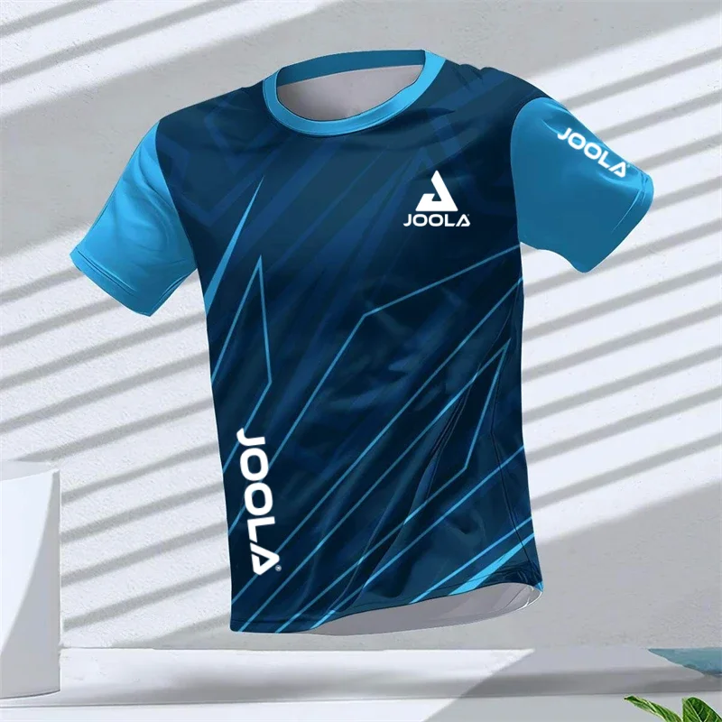 

JOOLA Summer Quick drying Breathable Match Shirt for Men and Women Professional Training T-shirt 2026 New JOOLA Table Tennis Sui