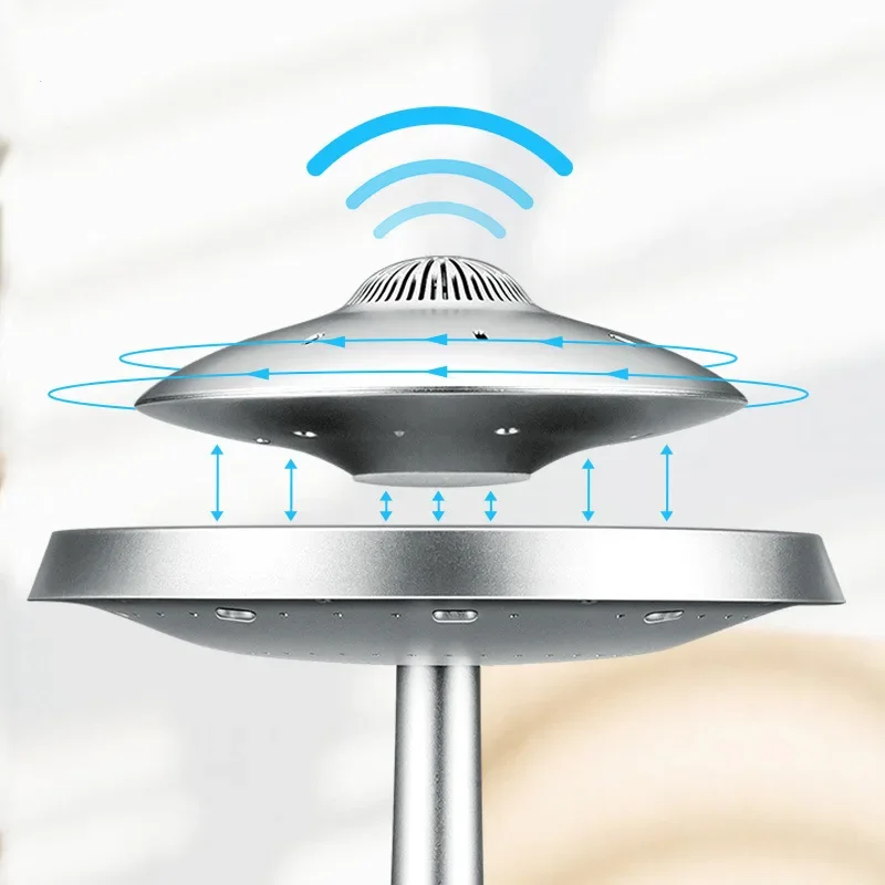 Creative Floating Bluetooth Speaker Magnetic Levitation UFO Gift for Kids 360 Degree Levitating Smart Audio Wireless 3D Surround