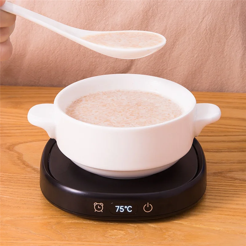 

B82B-грелка для кружек, умная грелка для кофейных чашек, электрическая грелка для напитков для кофе, чая, напитков, молока, вилка стандарта США