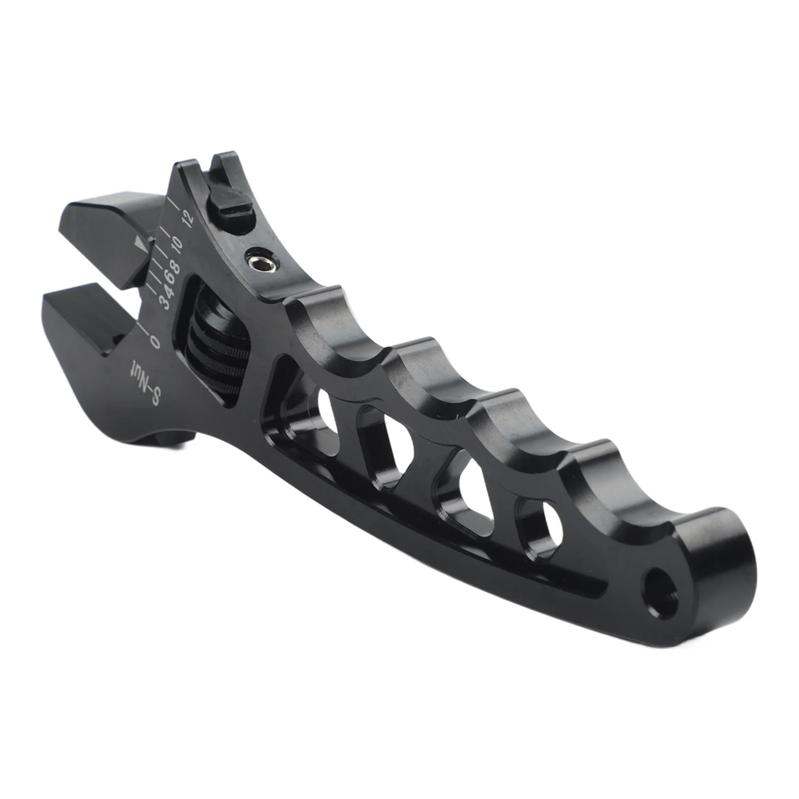 Comfortable Grip Adjustable Wrench Mechanical Tool Ergonomic Grip 175mm 6.89in Aluminum Wrench Hose Fitting Applications