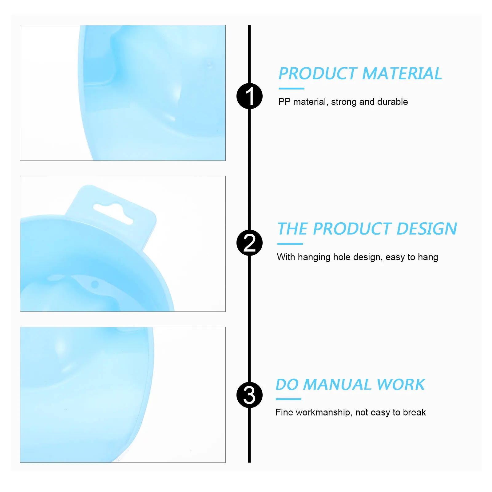 

2Pcs Nail Soaking Bowl Premium Plastic Manicure Soak Bowl for Hand Care Cuticle Softening Spa Tool for DIY Nail Art Removal