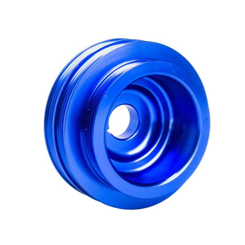 VR - Lightweight Crank Pulley For Honda B16 B18 Engine For Civic/Accord Blue VR6881B