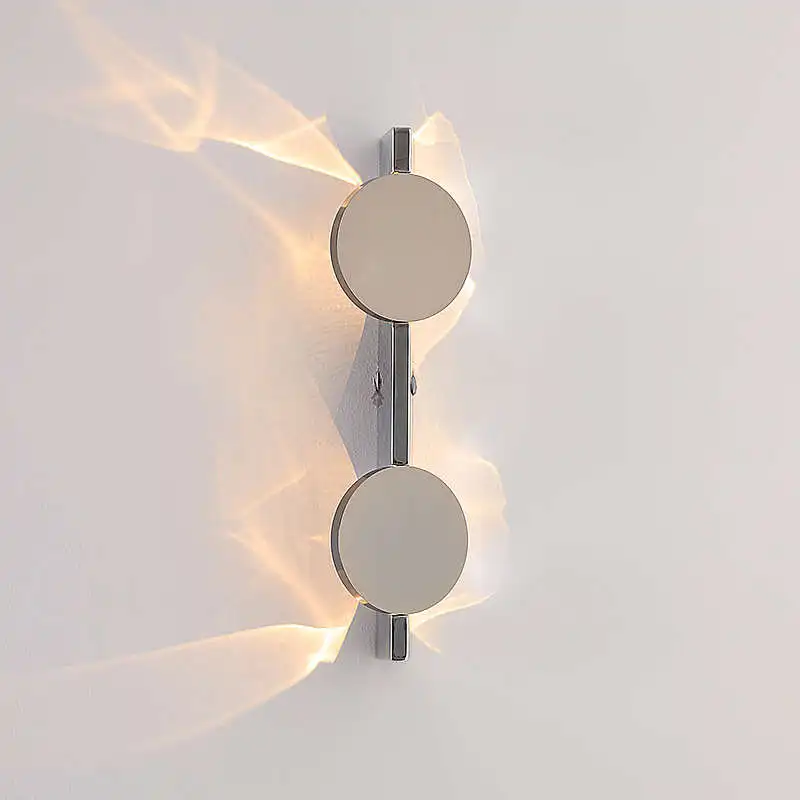 

Designer creative corrugated light and shadow wall lamp medieval living room corner ambient light bedroom