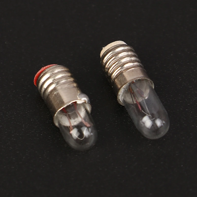 5 pz/lotto Mini indicatore luminoso lampadina E5 6.3V 12V lampadina piccola lampada di segnalazione lampadina in miniatura con perline