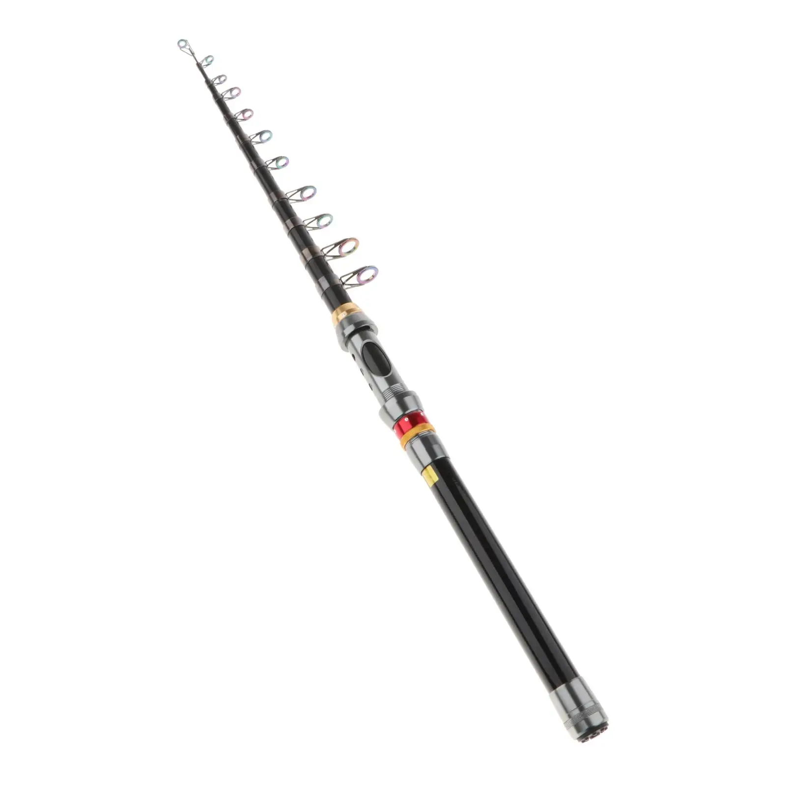 Telescopic Fishing Rod and Reel Combo Carbon Fiber Kit Ultralight Pole for Boat Lake River Fishing