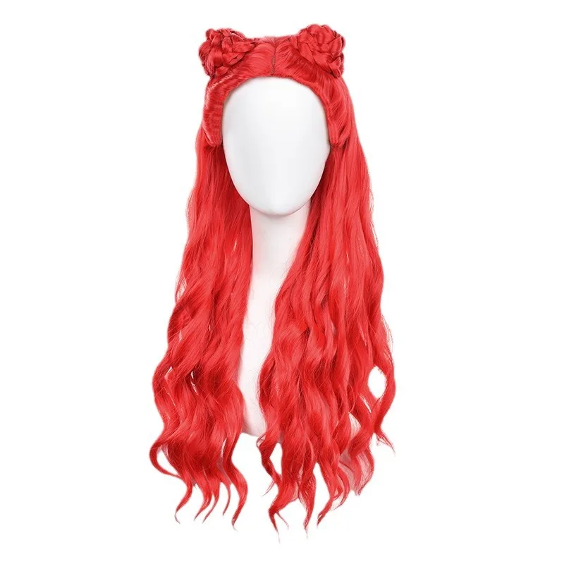 Descendentes 4 peruca, descendentes 4 Starlight Herir peruca, peruca cosplay feminina