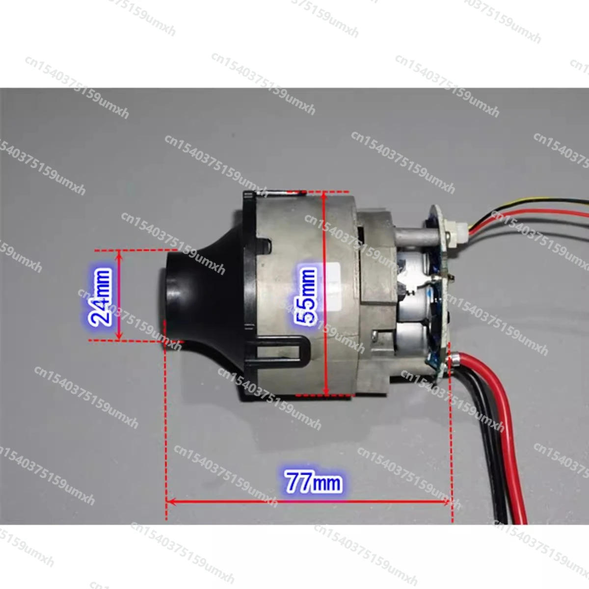 Nidec High-power Brushless Vacuum Cleaner Motor 24V 250W High-speed Turbine Brushless Fan PWM Speed Regulation