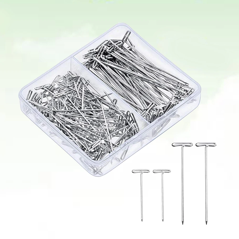 

300Pcs T- Set for Wigs Metal T- Perfect for Tailors Jewelry Displays