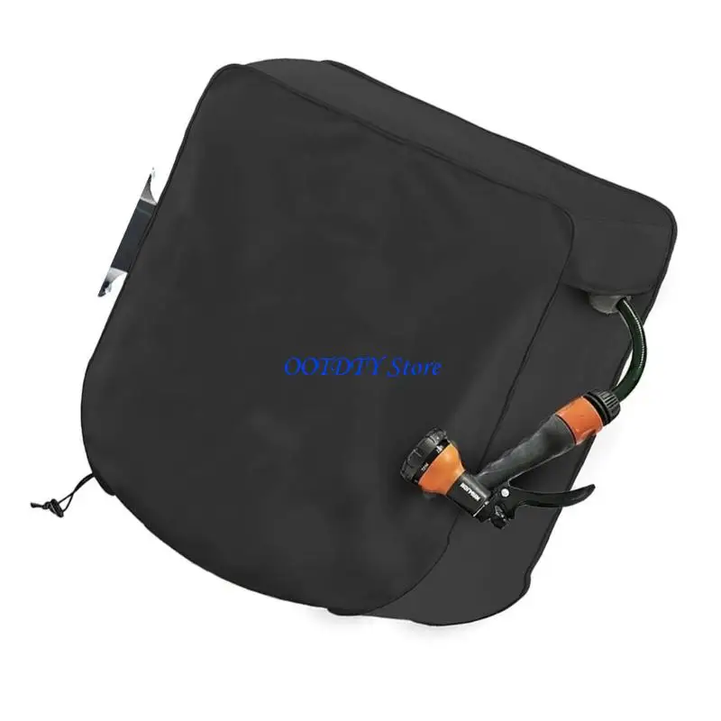 367A Adjustable Heavy Duty Hose Reel Cover Wall Mounted for Garden Use Featuring Protective Easy Installation for Outdoor
