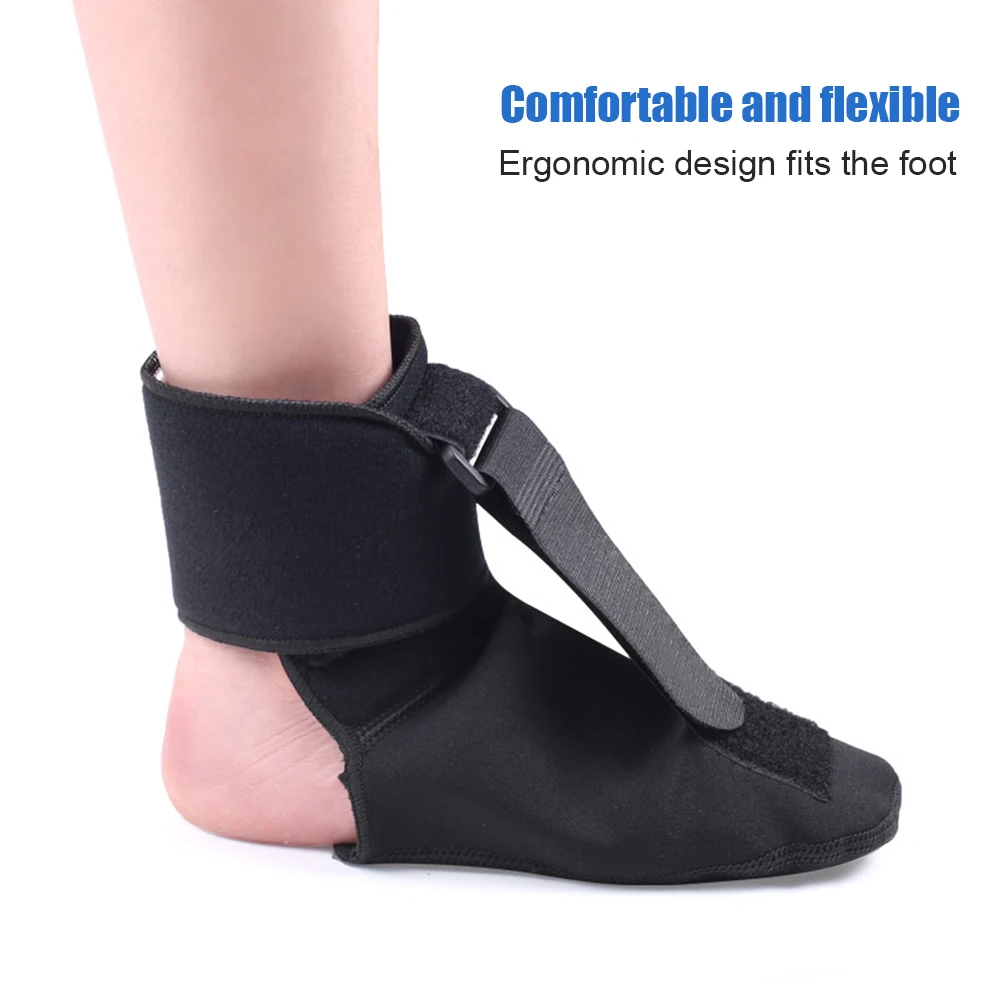 1Pcs Foot Drop Brace Night Plantar Fasciitis Sleep Support Corrector for Left-Right Feet Eases Symptoms of Achilles Tendonitis