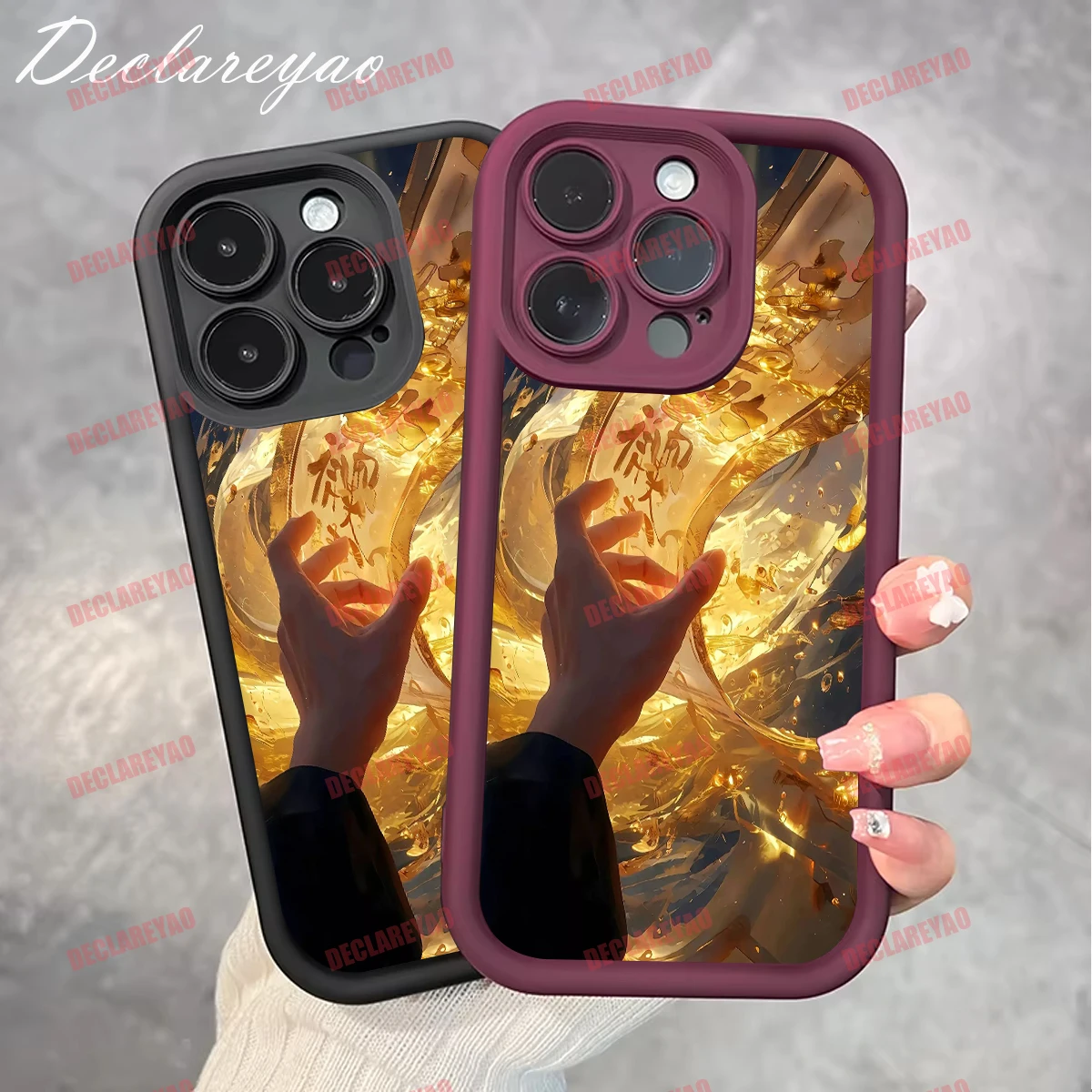 DECLAREYAO Cover in TPU opaca morbida e leggera per Samsung Galaxy FE S22 S24 S20 S21 S25 Custodia antiurto